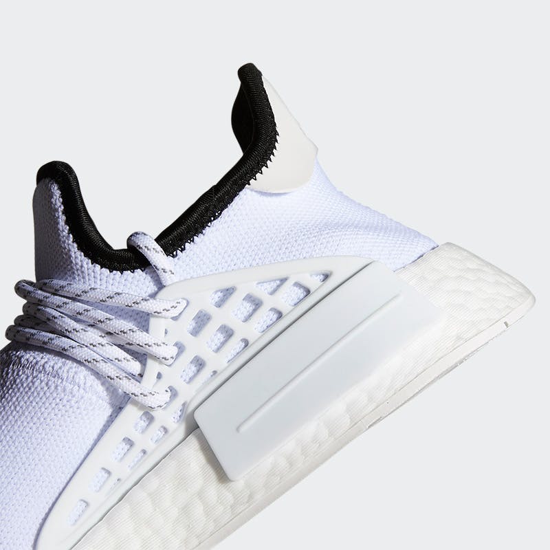 Pharrell Williams x adidas Hu NMD White